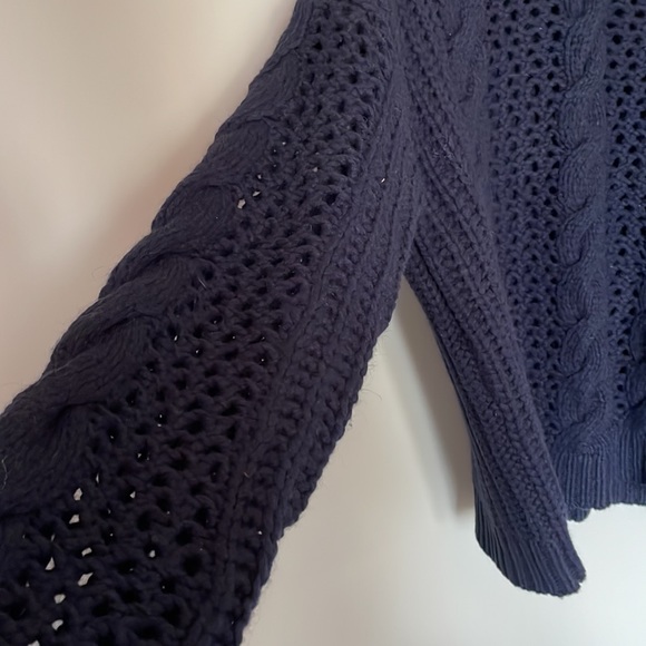 SANDRO chunky cable knit sweater - Picture 2 of 8